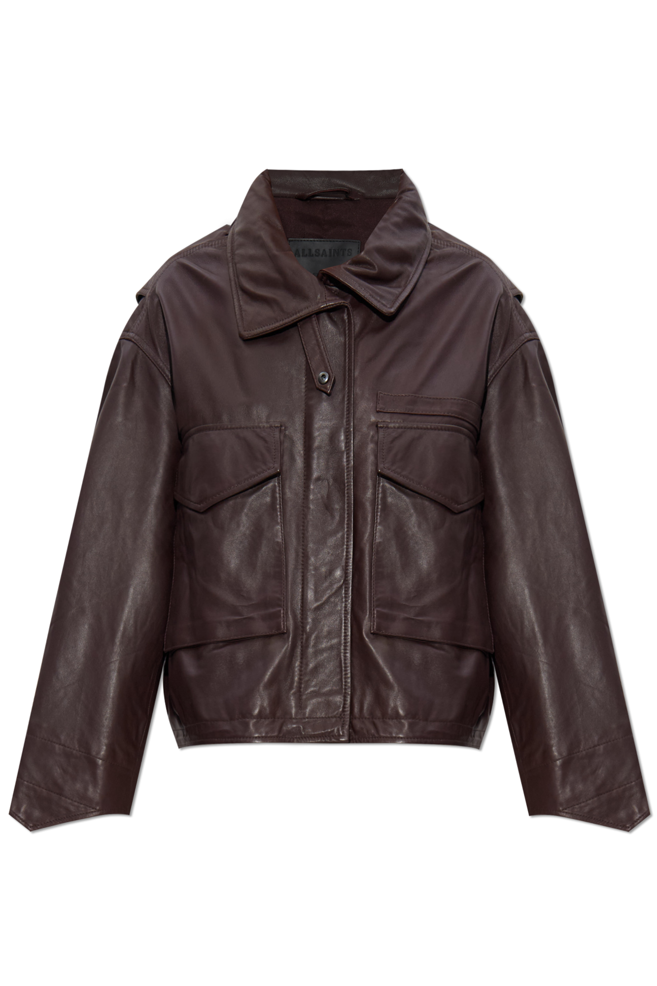 AllSaints Leather jacket `Clay` | Women's | Vitkac